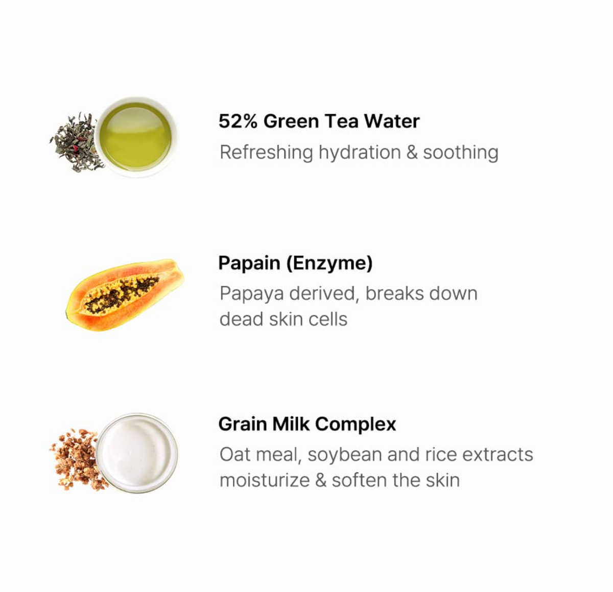 By Wishtrend Green Tea Enzyme Milky Wash 140ml, pore cleansing face wash