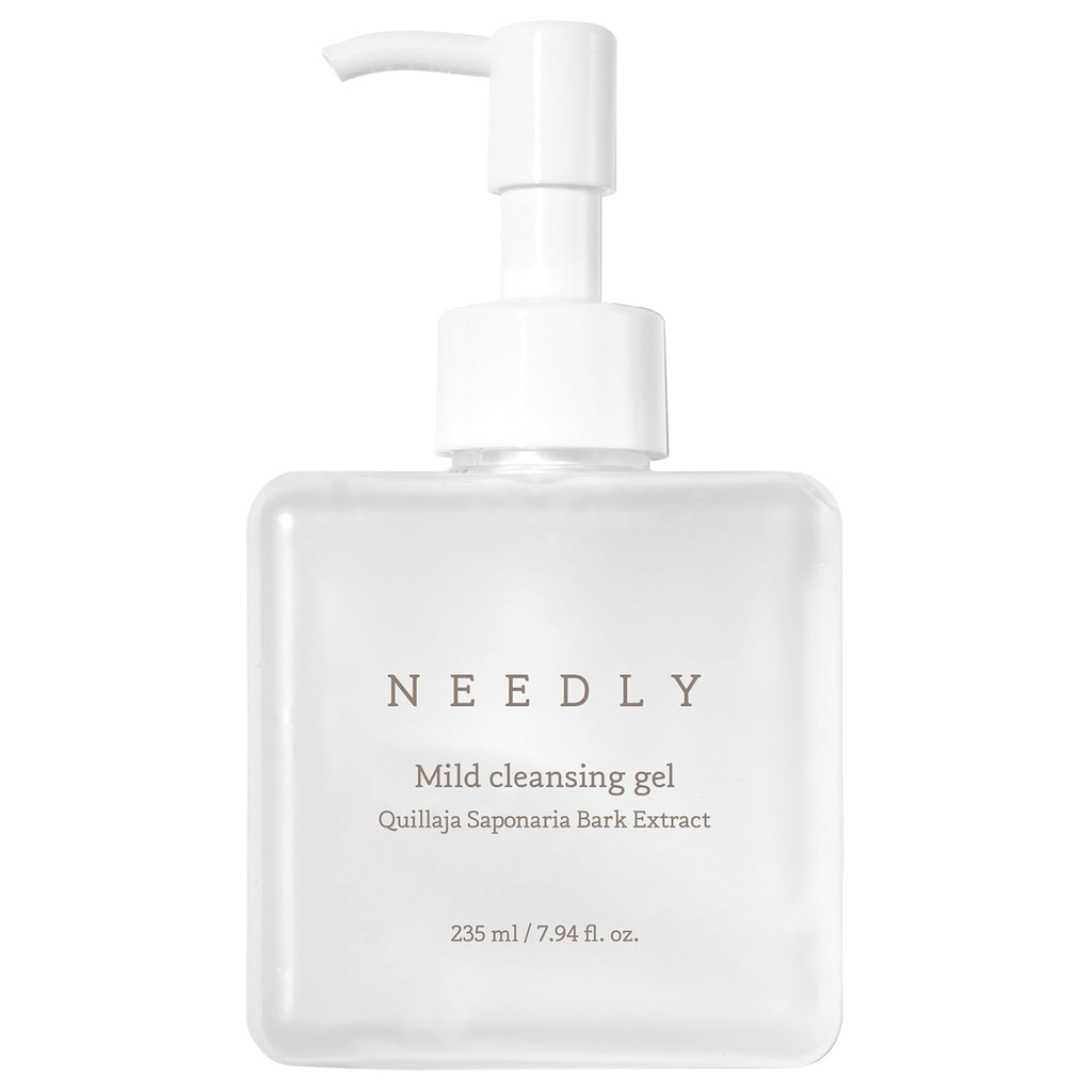 Needly Mild Cleansing Gel 235ml, mild daily face wash for all skin