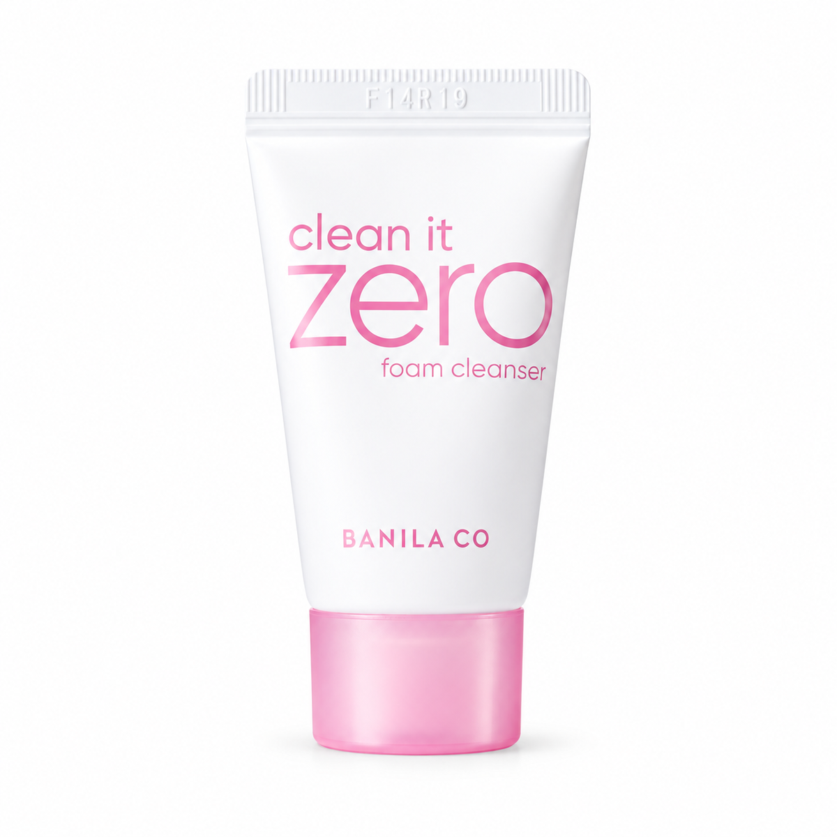 BANILA CO Zero Foam Cleanser 30ml Travel Size – Creamy Mousse-to-Foam Texture
