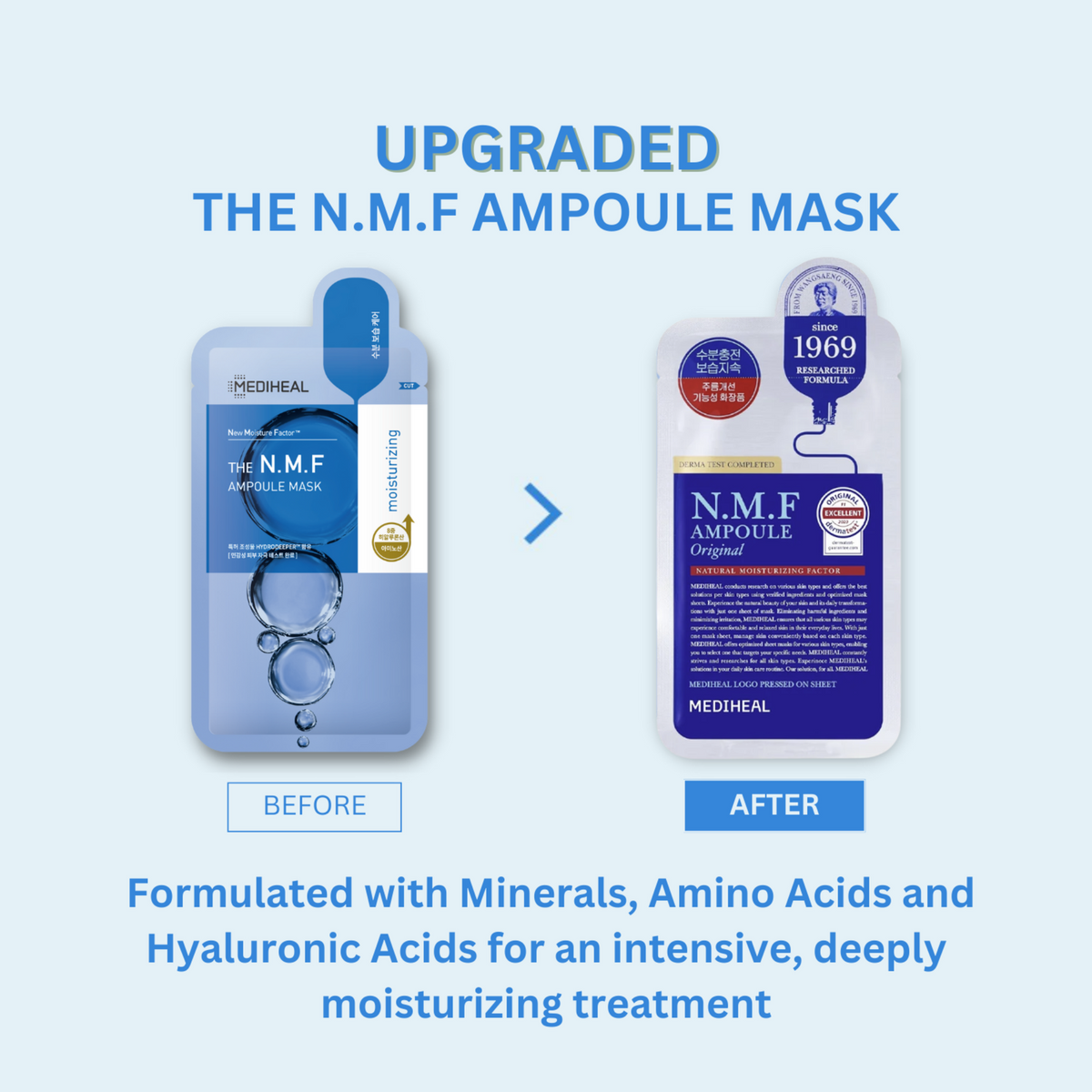 Mediheal N.M.F Ampoule Original Mask — 1 Sheet