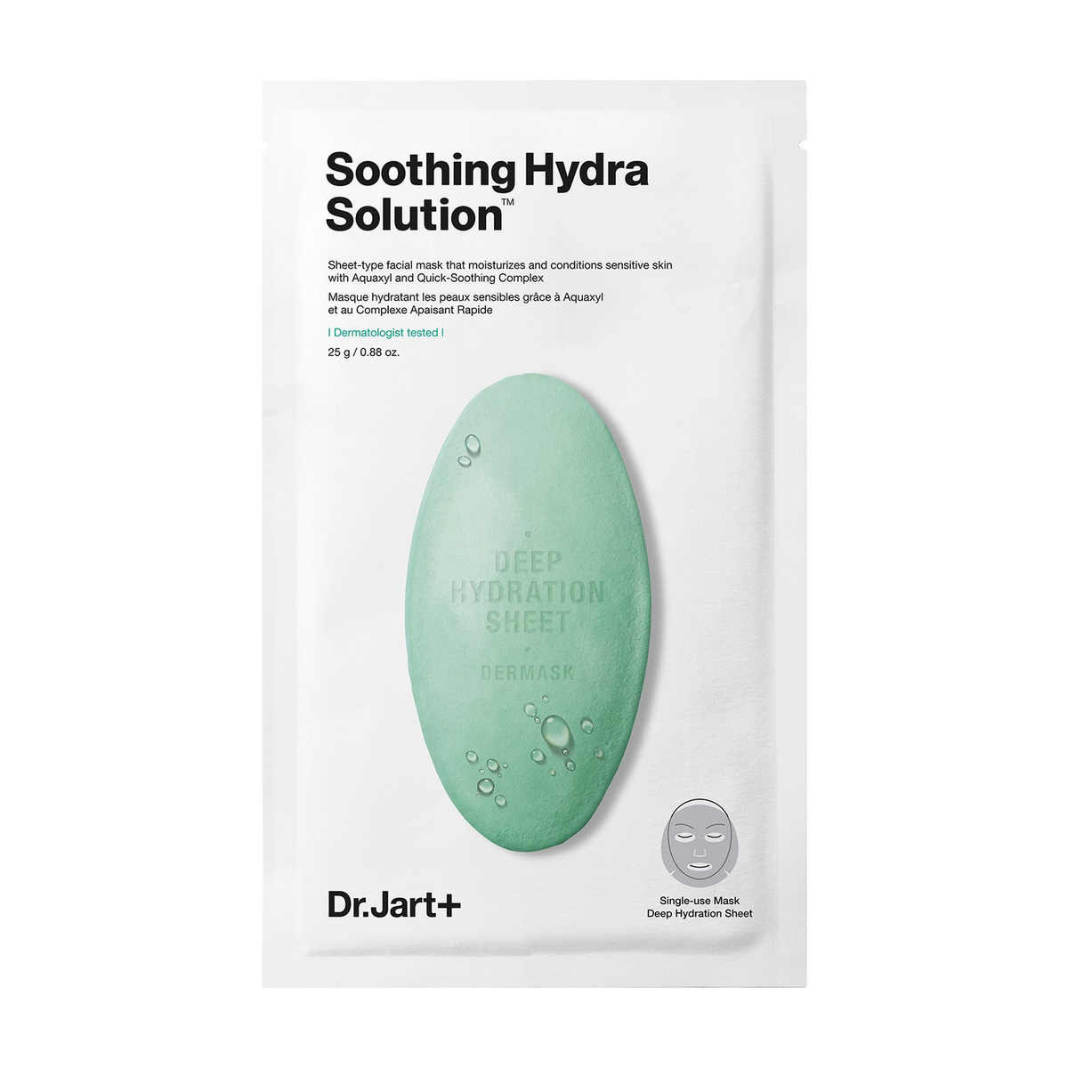 Dr.Jart+ Soothing Hydra Solution Sheet Mask — 1 Sheet