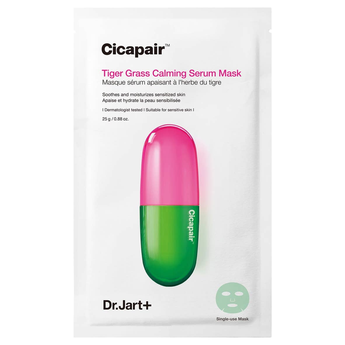 Dr.Jart+ Cicapair Tiger Grass Calming Sheet Mask — 1 Sheet