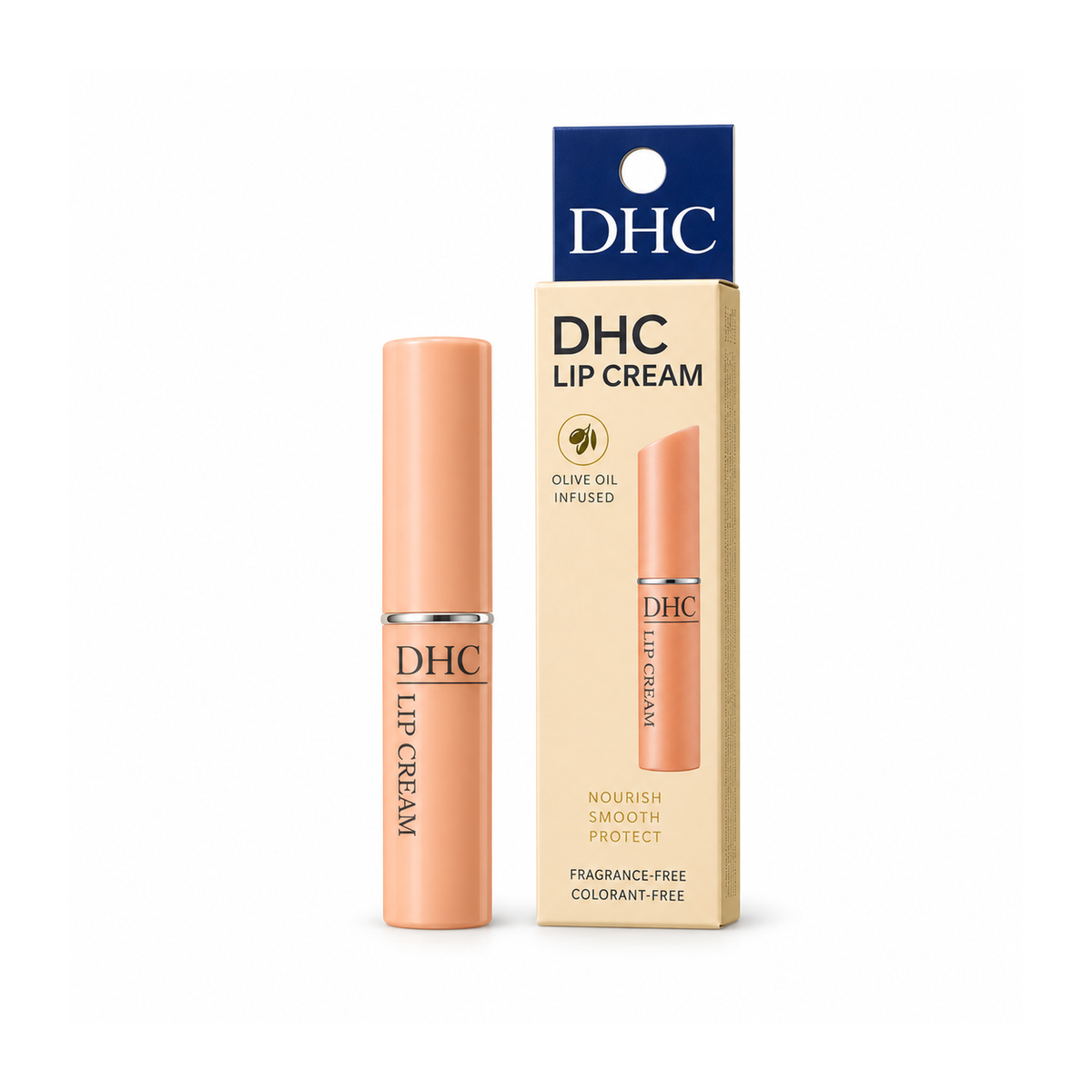 DHC Lip Cream 1.5g – Fragrance-Free, Intense Moisture, Softens Lips