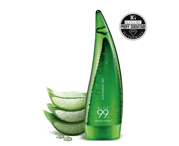 Holika Holika Aloe Gel 250ml, soothing moisturizer for face and body