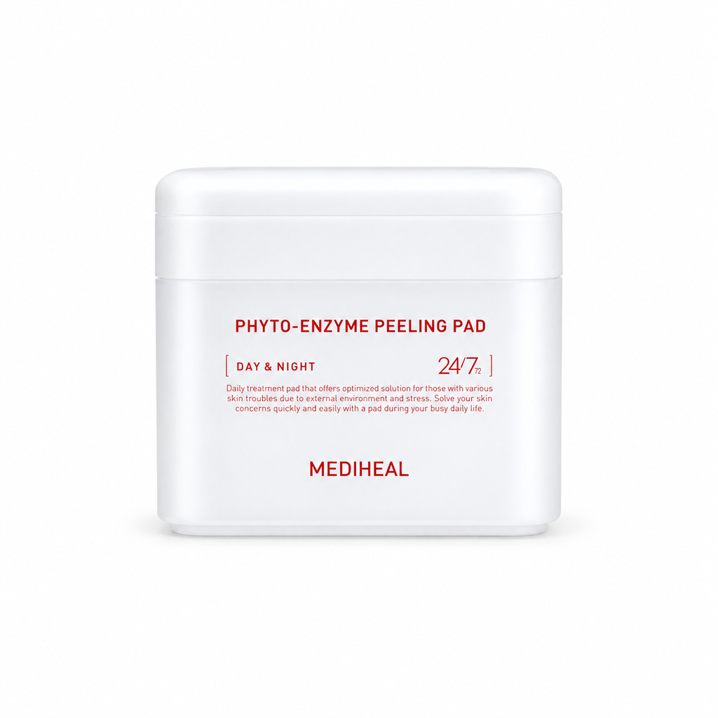 Mediheal Phyto Enzyme Clear Pad 90PC – 2-in-1 Exfoliating & Soothing Cotton Pad