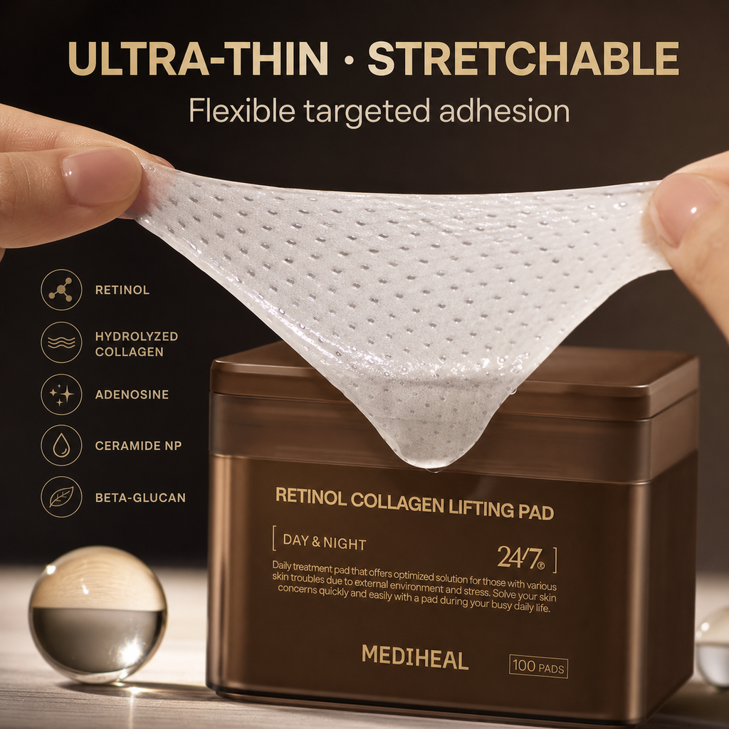 MEDIHEAL Retinol Collagen Lifting Pads — 100 Pads detail image