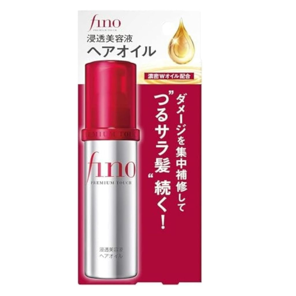 Fino Hair Oil Serum 70ml, smooth shine repair essence for damaged hair