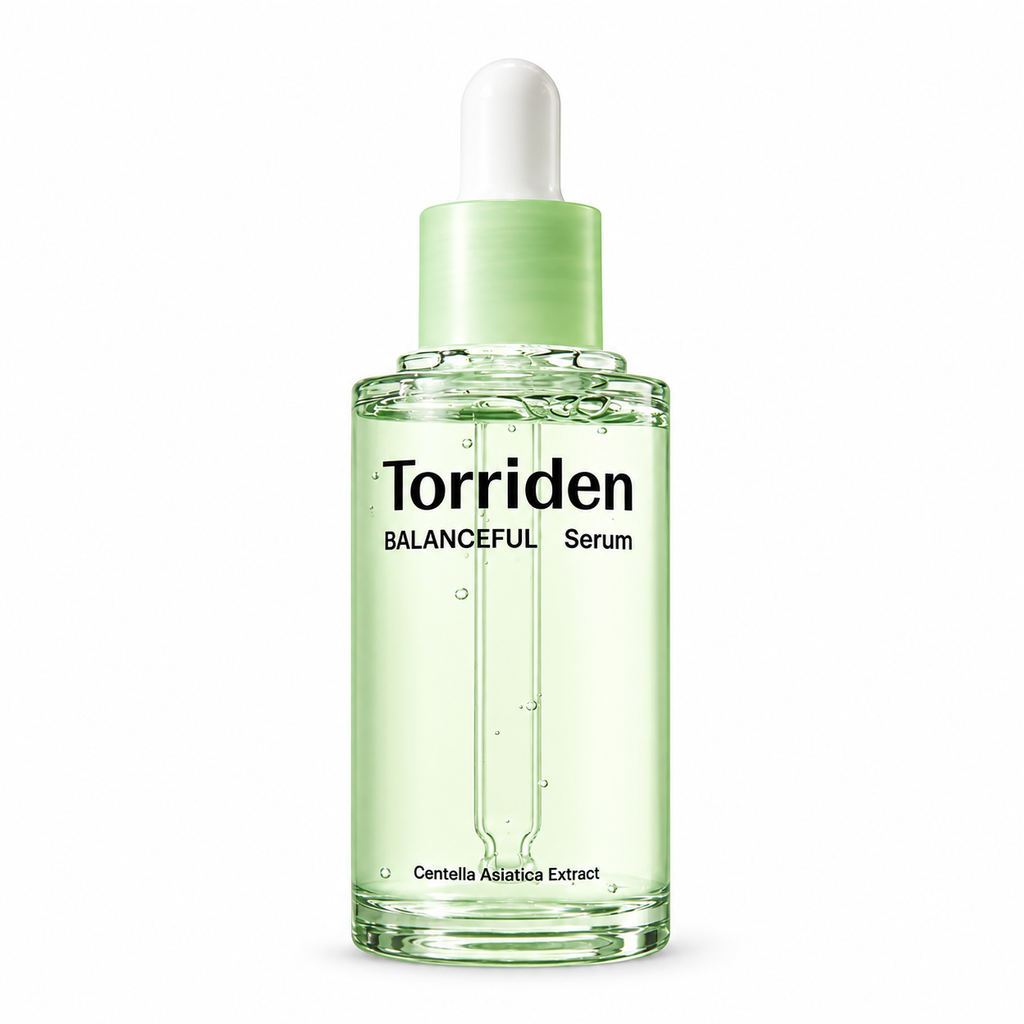 Torriden Cica Serum 50ml, soothing K-beauty essence for sensitive skin