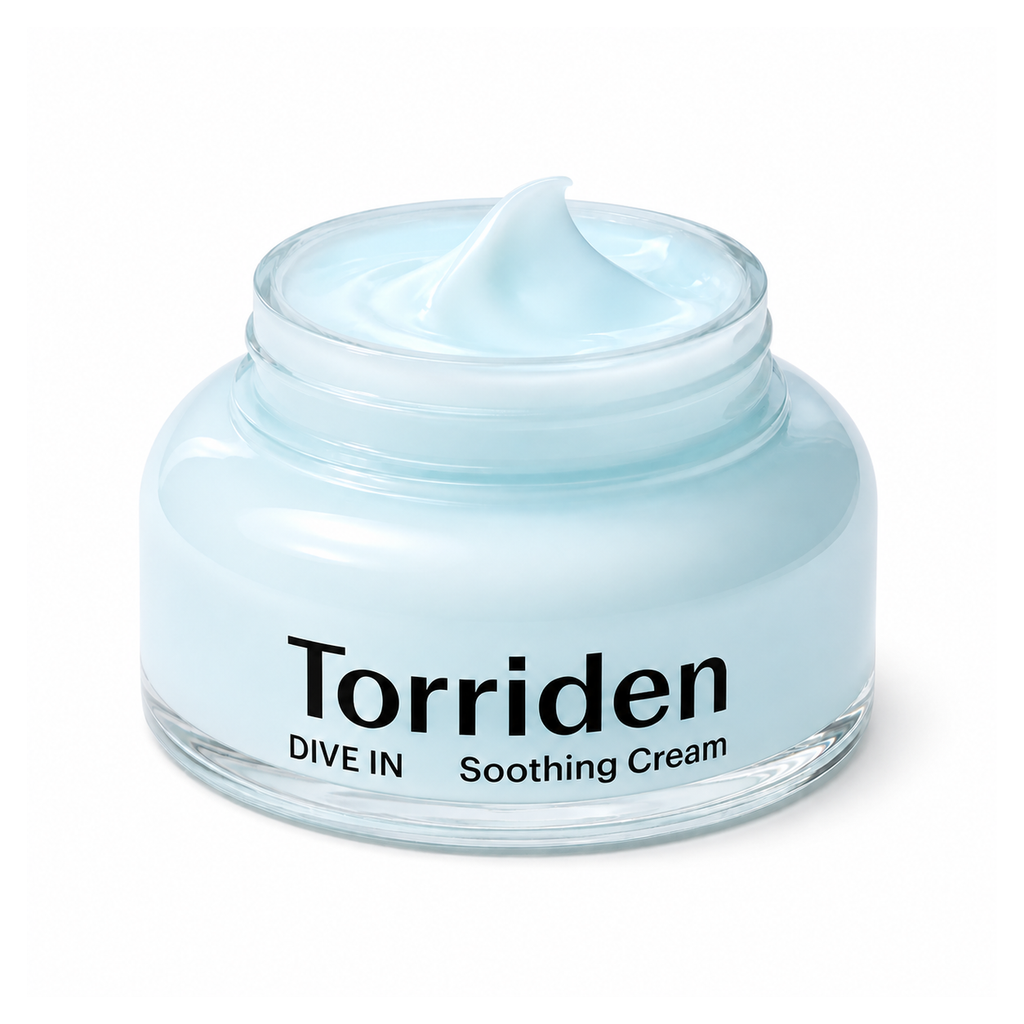 Torriden DIVE-IN Soothing Cream 100ml – Hydrates, Calms Redness, Boosts Glow