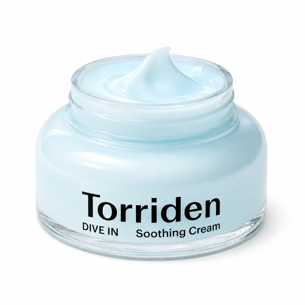 Torriden DIVE-IN Soothing Cream 100ml – Hydrates, Calms Redness, Boosts Glow