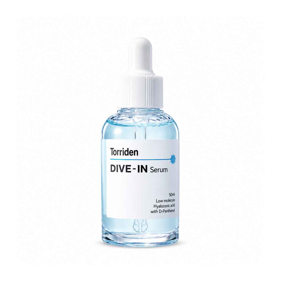 Torriden DIVE-IN Hyaluronic Acid Serum 50ml – Deep Hydration, Plump & Dewy