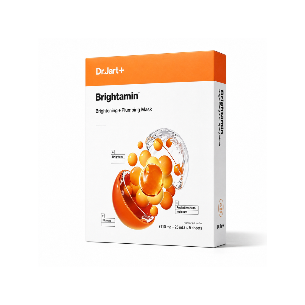 Dr.Jart+ Brightamin Brightening + Plumping Mask - 5 Sheets