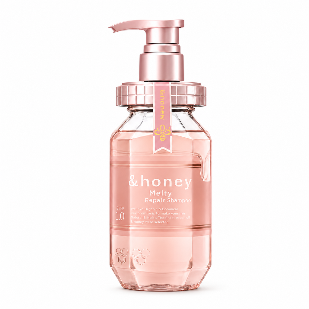 &honey Rose Honey Shampoo 440ml – Intensive Repair for Over-Processed Dull Hair,