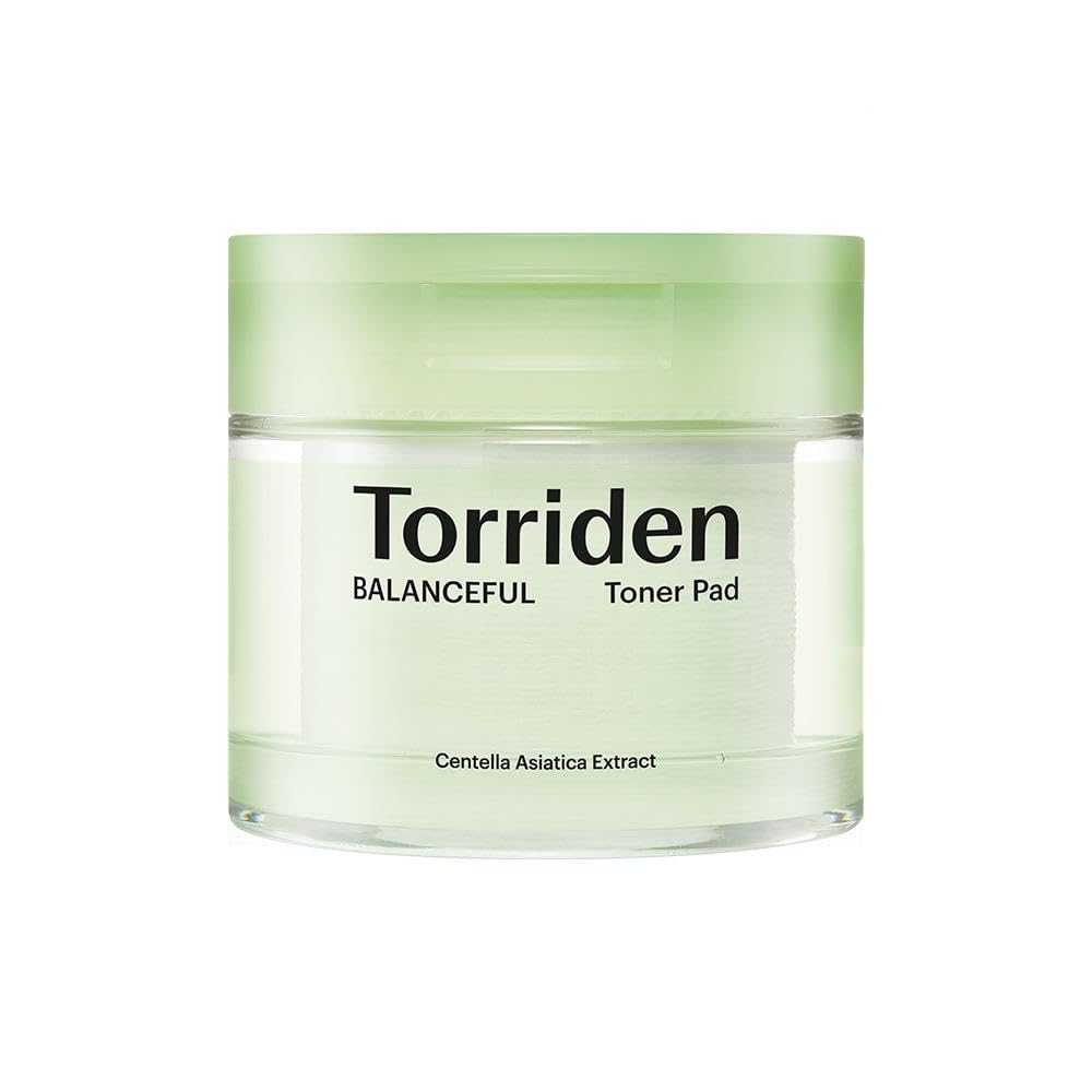 Torriden Cica Calming Toner Pad 60CT – Panthenol & Hyaluronic Acid for Deep