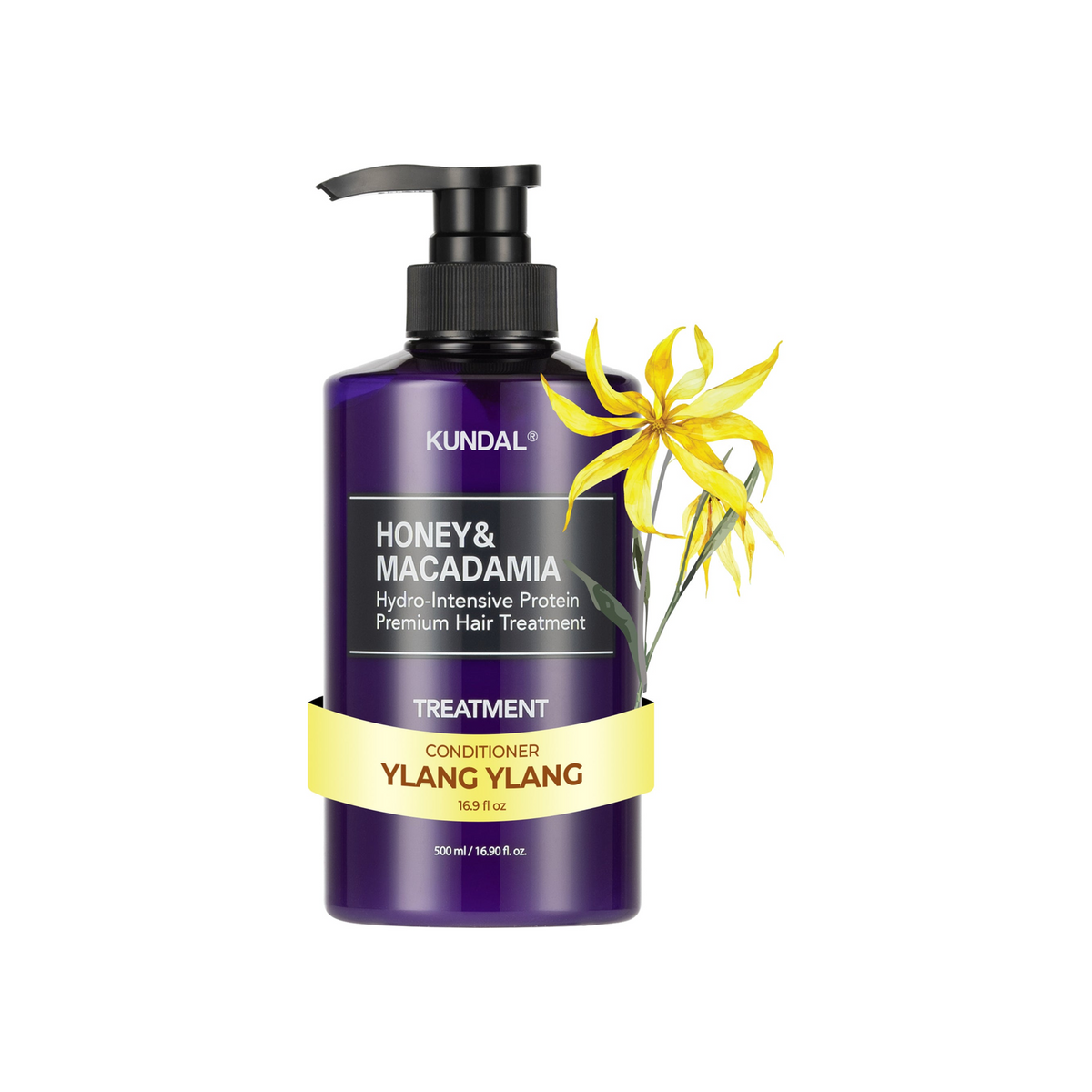 KUNDAL Honey & Macadamia Protein Treatment Ylang Ylang 500ml