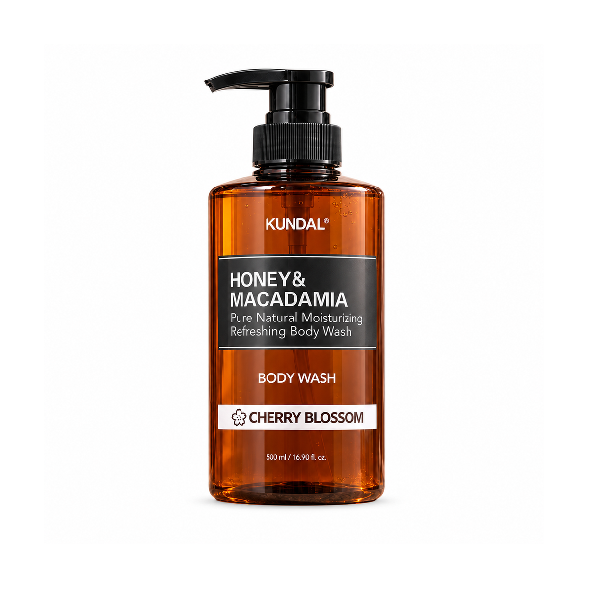 KUNDAL Honey & Macadamia Body Wash Cherry Blossom 500ml