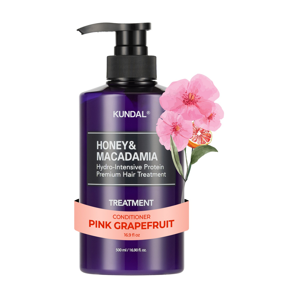 KUNDAL Honey & Macadamia Protein Treatment Pink Grapefruit 500ml