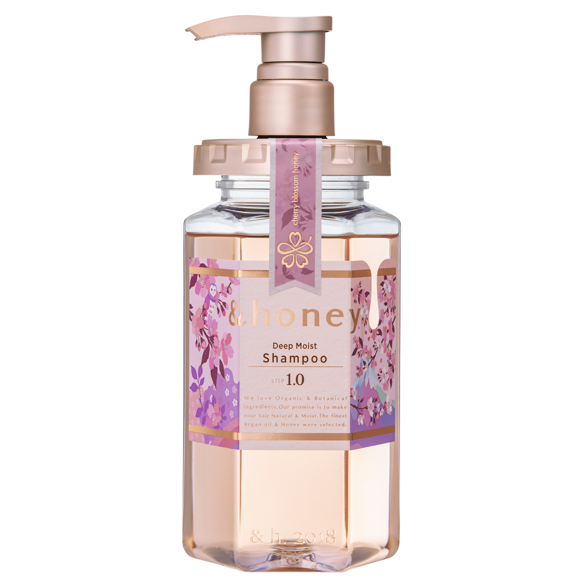 &honey Deep Moist Sakura Shampoo 1.0 440ml