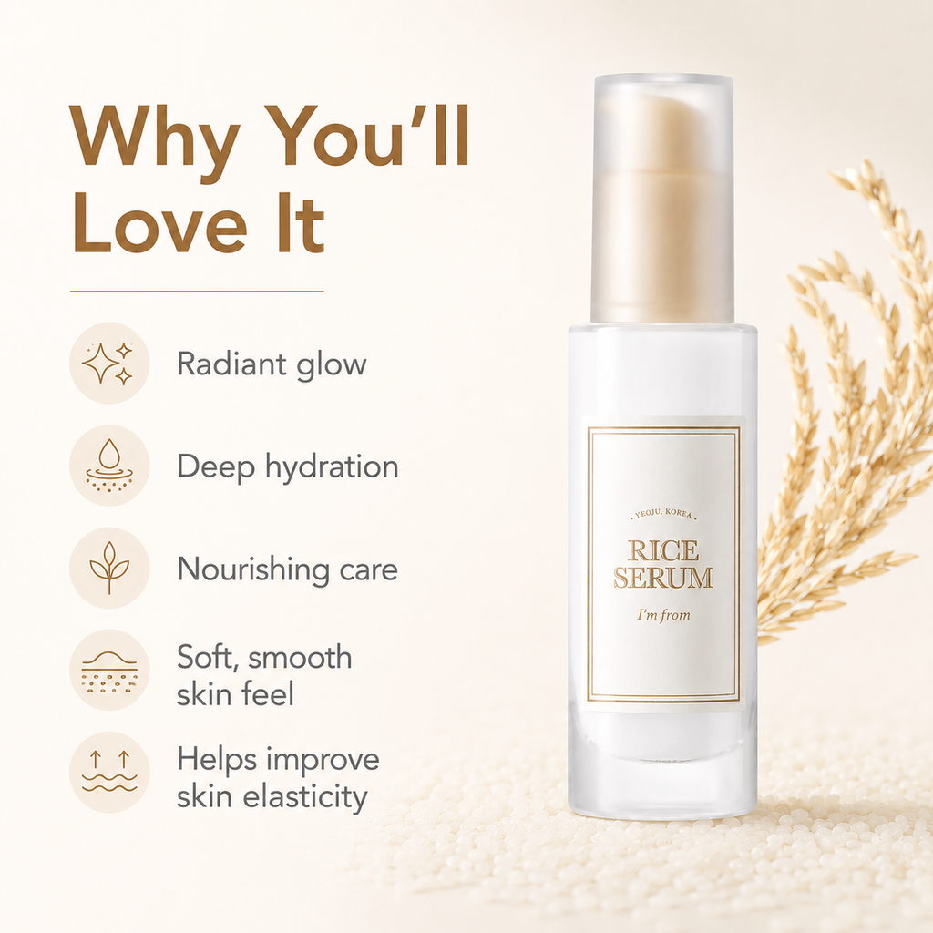 I’m From Rice Serum 50mL, 73% Fermented Rice Extract detail image