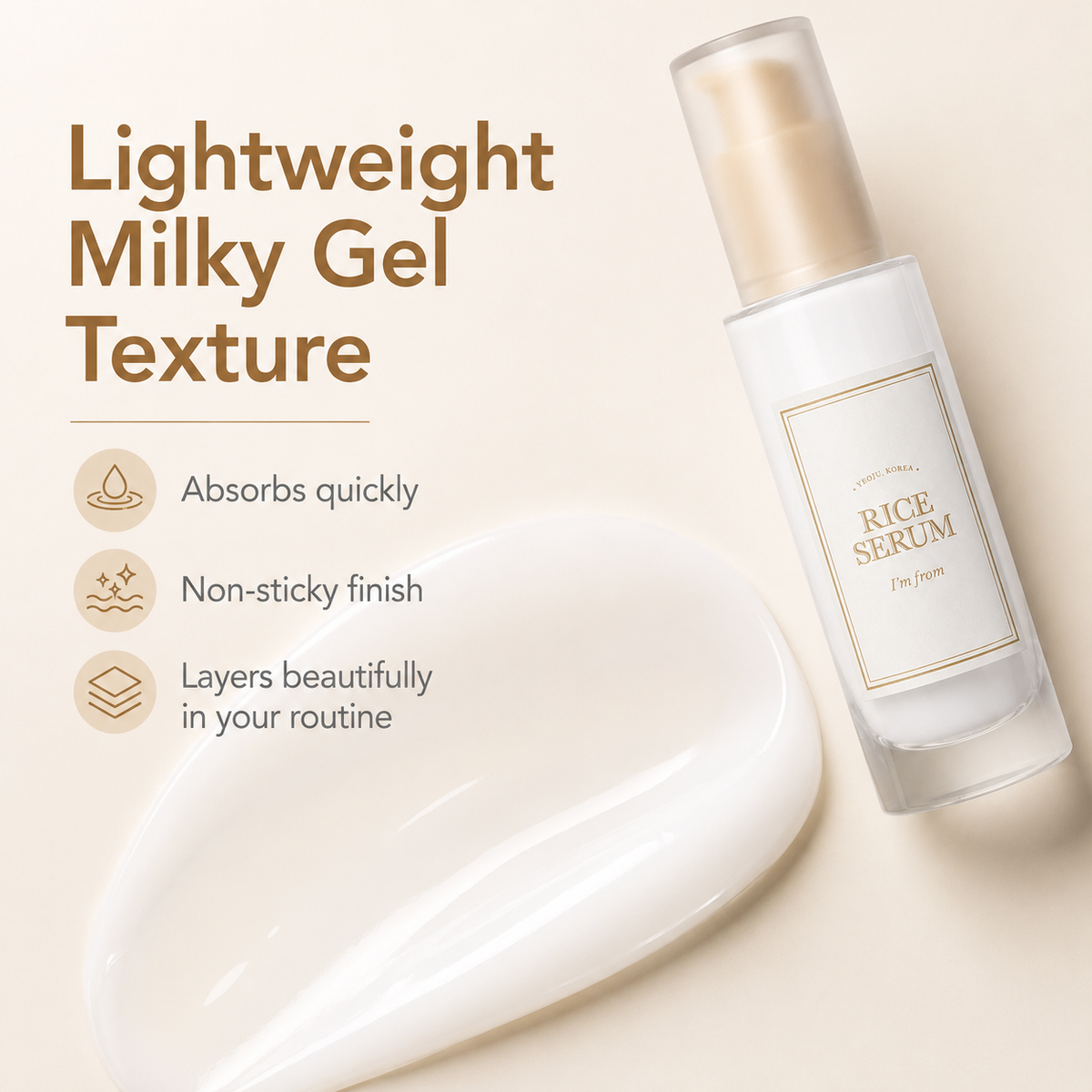 I’m From Rice Serum 50mL, 73% Fermented Rice Extract detail image