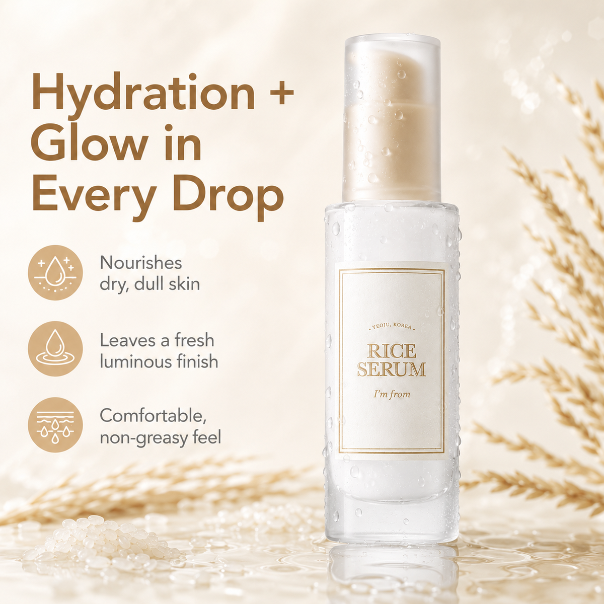 I’m From Rice Serum 50mL, 73% Fermented Rice Extract detail image