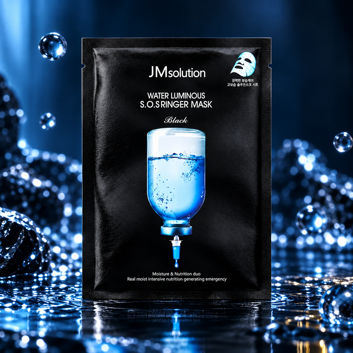 JMsolution Water Luminous S.O.S Ringer Mask — 1 Sheet