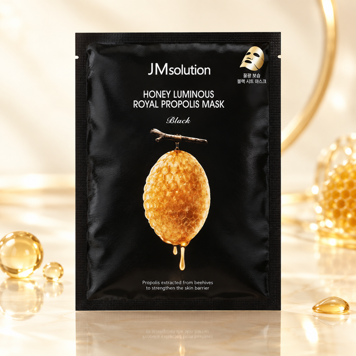 JMsolution Honey Luminous Royal Propolis Mask — 1 Sheet
