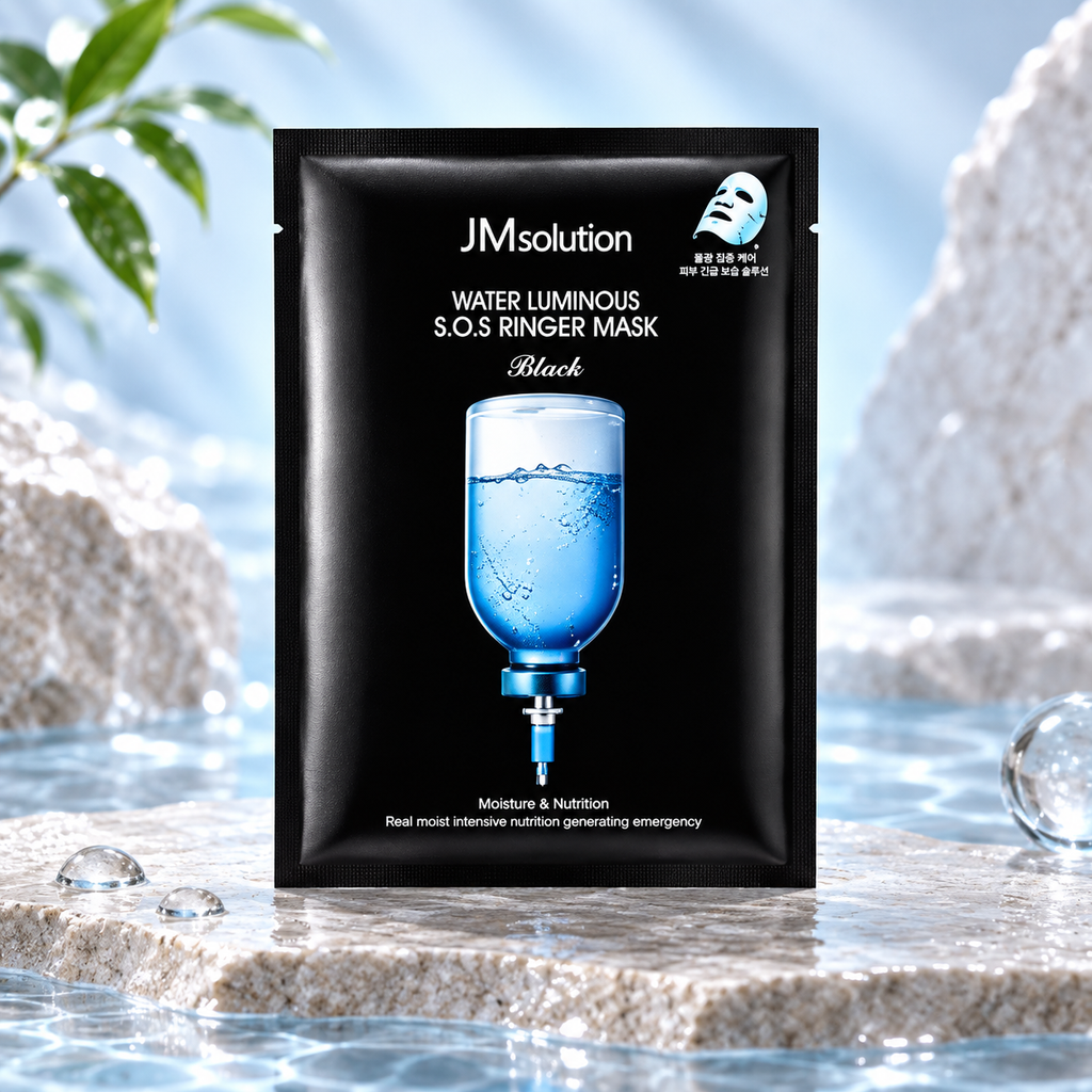 JMsolution Water Luminous S.O.S Ringer Mask — 1 Sheet